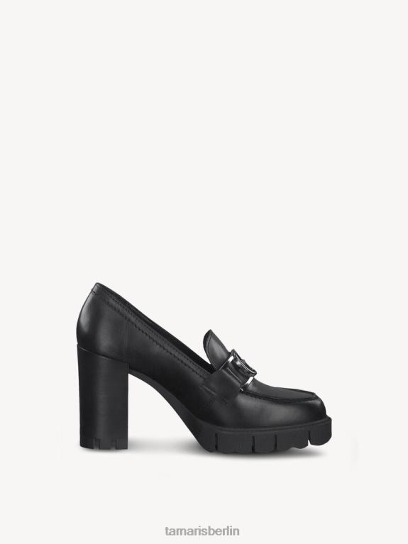 de Tamaris Frauen Leder-Trotteur - schwarz 0LHV41945 Schuhe
