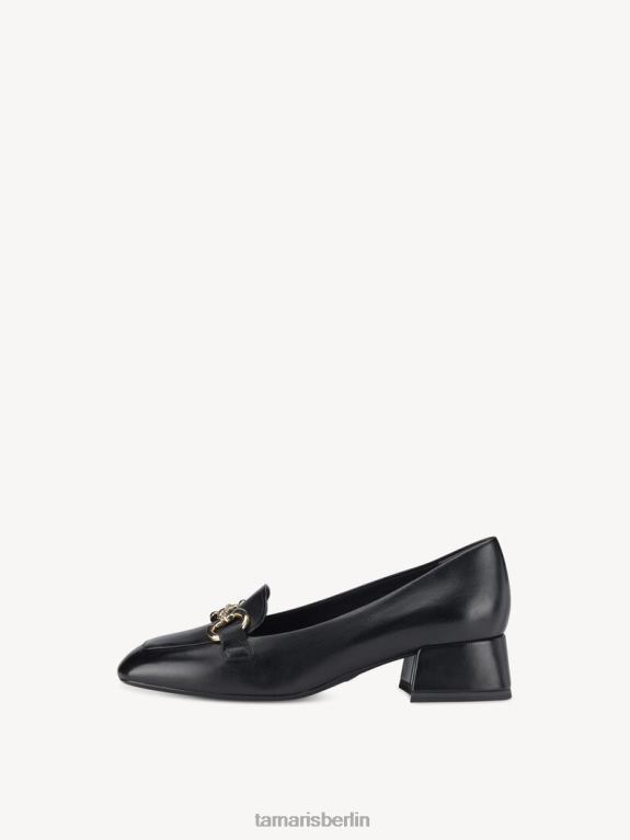 de Tamaris Frauen Leder-Trotteur - schwarz 0LHV42102 Schuhe