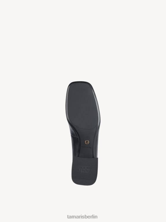 de Tamaris Frauen Leder-Trotteur - schwarz 0LHV42102 Schuhe