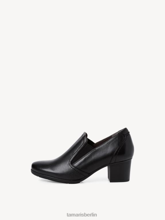de Tamaris Frauen Leder-Trotteur - schwarz 0LHV42312 Schuhe