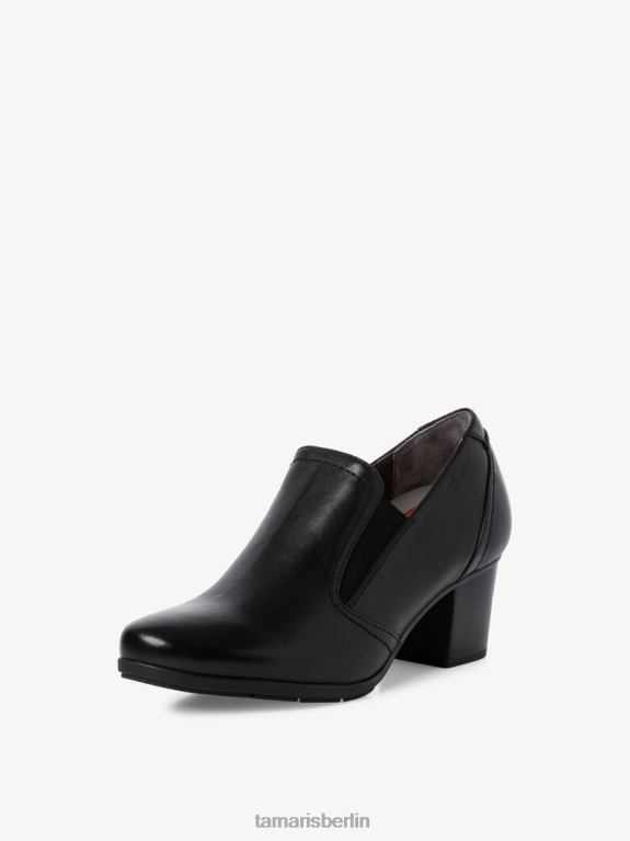 de Tamaris Frauen Leder-Trotteur - schwarz 0LHV42312 Schuhe