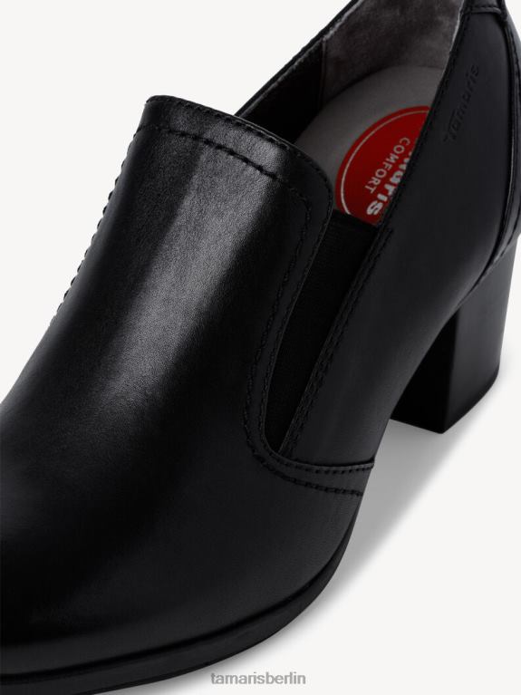 de Tamaris Frauen Leder-Trotteur - schwarz 0LHV42312 Schuhe