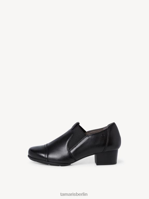 de Tamaris Frauen Leder-Trotteur - schwarz 0LHV42323 Schuhe