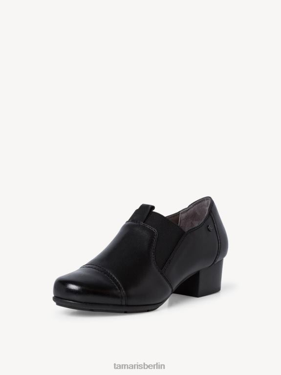 de Tamaris Frauen Leder-Trotteur - schwarz 0LHV42323 Schuhe