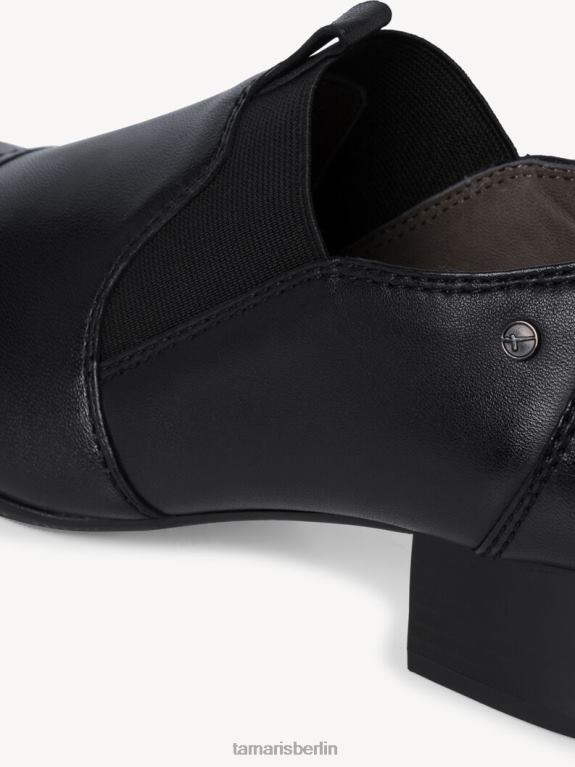 de Tamaris Frauen Leder-Trotteur - schwarz 0LHV42323 Schuhe