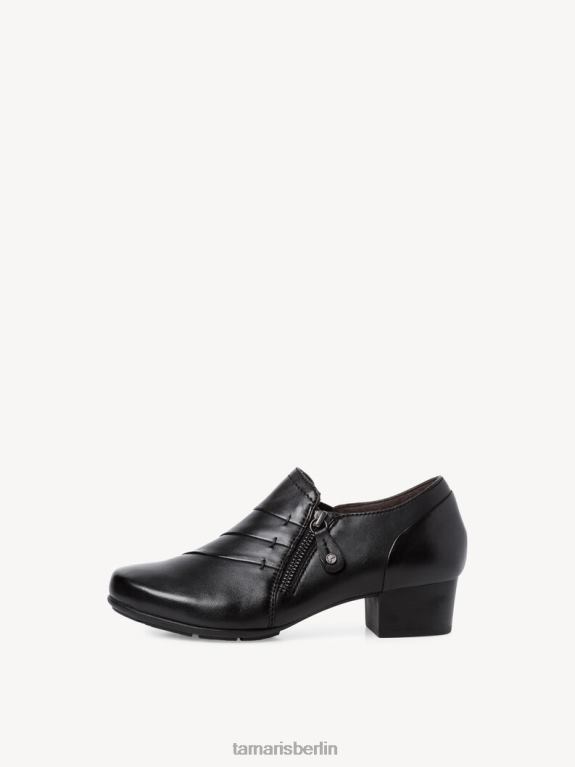 de Tamaris Frauen Leder-Trotteur - schwarz 0LHV42336 Schuhe