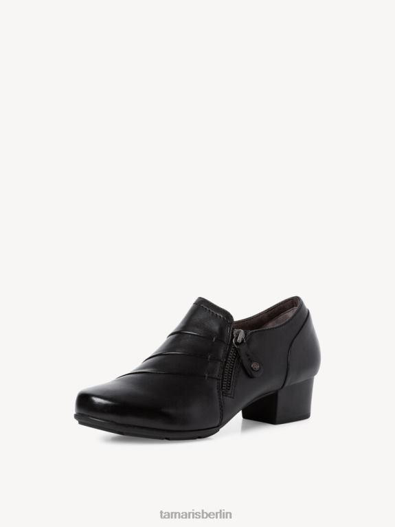 de Tamaris Frauen Leder-Trotteur - schwarz 0LHV42336 Schuhe