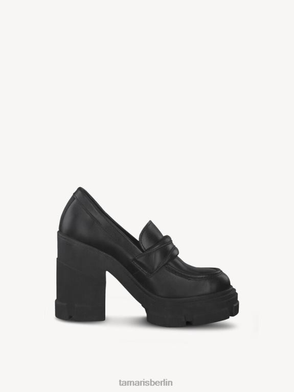 de Tamaris Frauen Leder-Trotteur - schwarz 0LHV4823 Schuhe