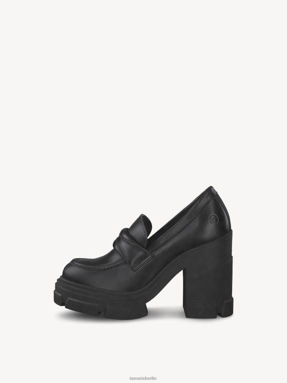 de Tamaris Frauen Leder-Trotteur - schwarz 0LHV4823 Schuhe