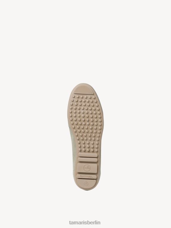 de Tamaris Frauen Ledermokassin - Grün/Pistazie 0LHV42058 Schuhe
