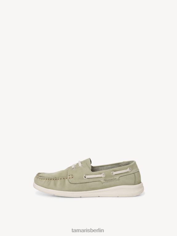 de Tamaris Frauen Ledermokassin - Grün/Pistazie 0LHV4474 Schuhe