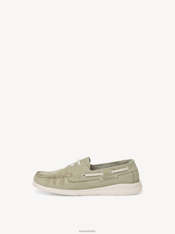 de Tamaris Frauen Ledermokassin - Grün/Pistazie 0LHV4474 Schuhe