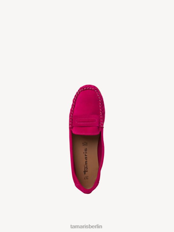 de Tamaris Frauen Ledermokassin – Rosa/Fuchia 0LHV4991 Schuhe