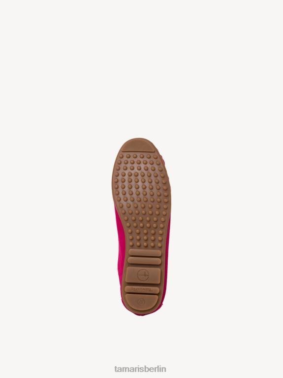 de Tamaris Frauen Ledermokassin – Rosa/Fuchia 0LHV4991 Schuhe