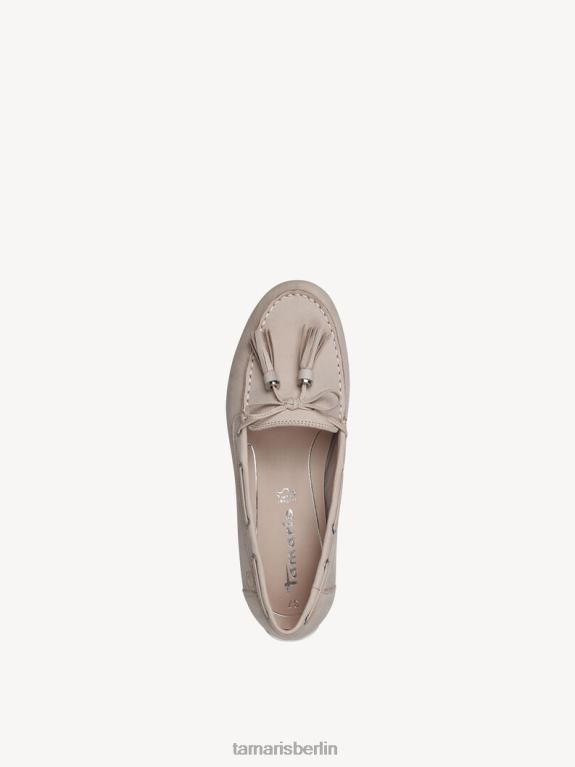 de Tamaris Frauen Ledermokassin – Rose/Pudernubuk 0LHV41442 Schuhe