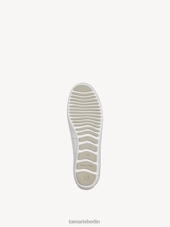 de Tamaris Frauen Ledermokassin – weiß/weißes Leder 0LHV4328 Schuhe
