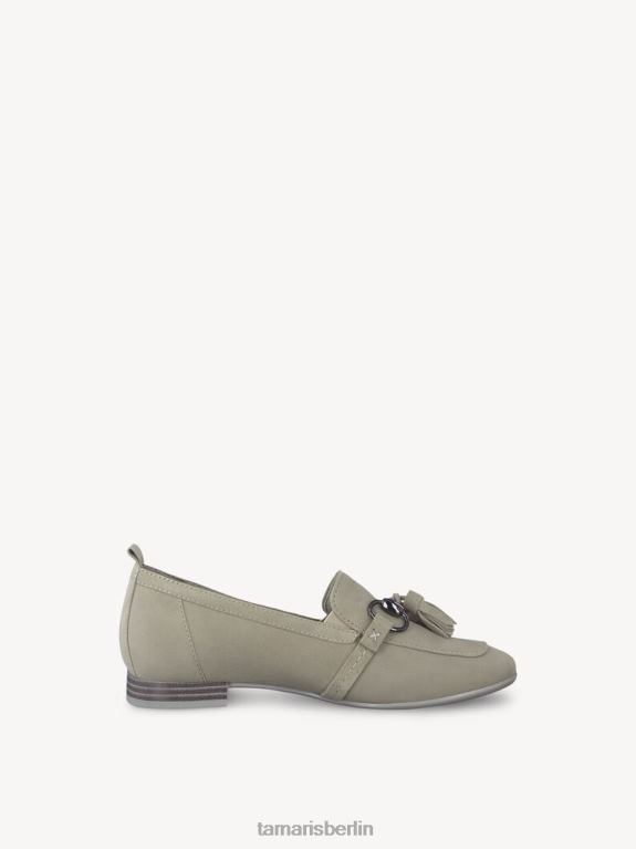 de Tamaris Frauen Lederpantoffel - Beige 0LHV4235 Schuhe