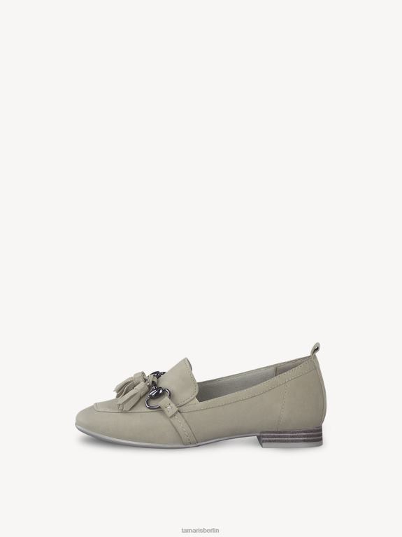 de Tamaris Frauen Lederpantoffel - Beige 0LHV4235 Schuhe