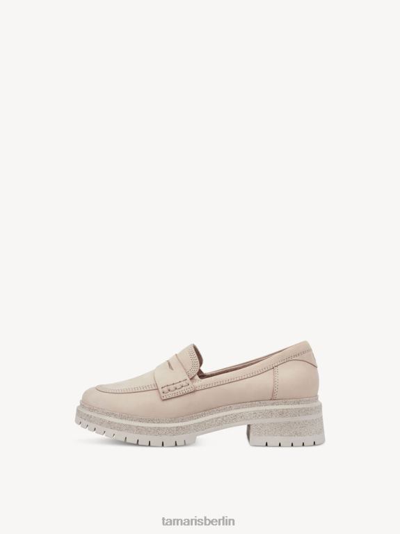 de Tamaris Frauen Lederpantoffel - Beige/Elfenbein 0LHV41416 Schuhe