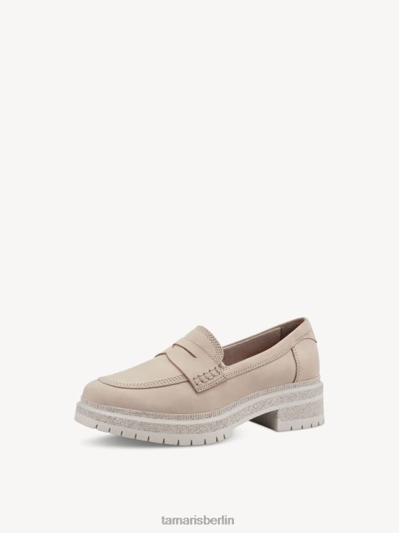 de Tamaris Frauen Lederpantoffel - Beige/Elfenbein 0LHV41416 Schuhe