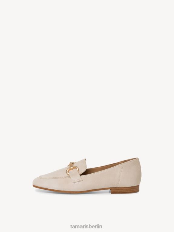 de Tamaris Frauen Lederpantoffel - Beige/Elfenbein 0LHV42326 Schuhe