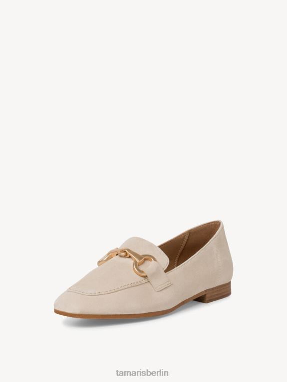 de Tamaris Frauen Lederpantoffel - Beige/Elfenbein 0LHV42326 Schuhe
