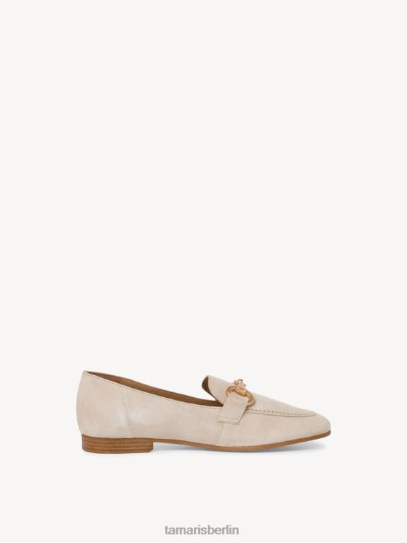 de Tamaris Frauen Lederpantoffel - Beige/Elfenbein 0LHV42326 Schuhe