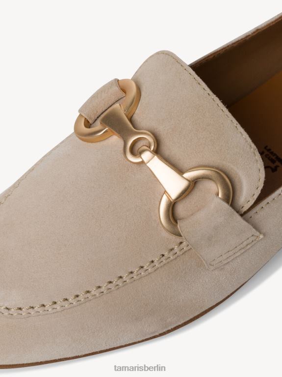 de Tamaris Frauen Lederpantoffel - Beige/Elfenbein 0LHV42326 Schuhe