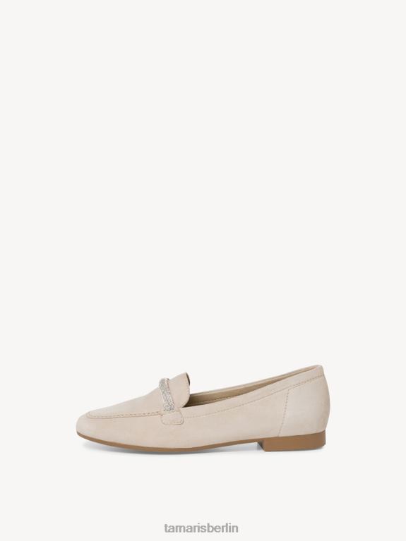 de Tamaris Frauen Lederpantoffel - Beige/Elfenbein 0LHV4444 Schuhe