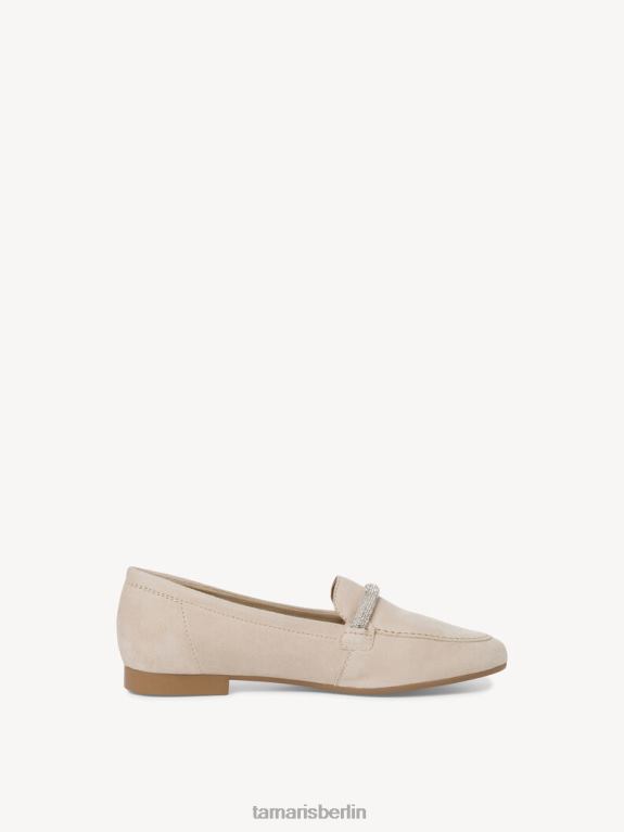 de Tamaris Frauen Lederpantoffel - Beige/Elfenbein 0LHV4444 Schuhe