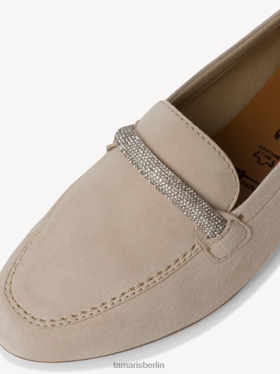 de Tamaris Frauen Lederpantoffel - Beige/Elfenbein 0LHV4444 Schuhe