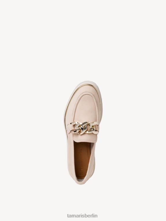 de Tamaris Frauen Lederpantoffel - Beige/Elfenbein 0LHV4505 Schuhe