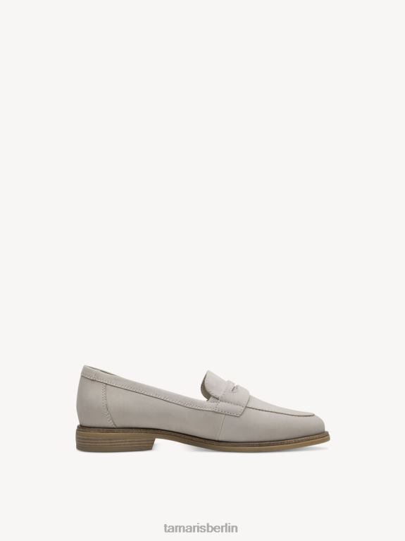 de Tamaris Frauen Lederpantoffel - Beige/Taupe Nubuk 0LHV4786 Schuhe