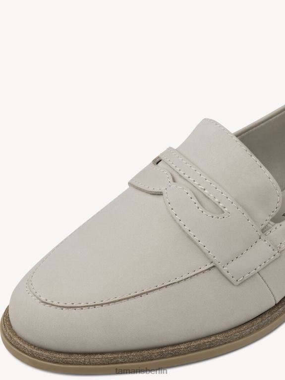 de Tamaris Frauen Lederpantoffel - Beige/Taupe Nubuk 0LHV4786 Schuhe