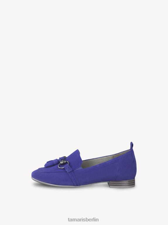de Tamaris Frauen Lederpantoffel - Blau/Königsblau 0LHV4754 Schuhe