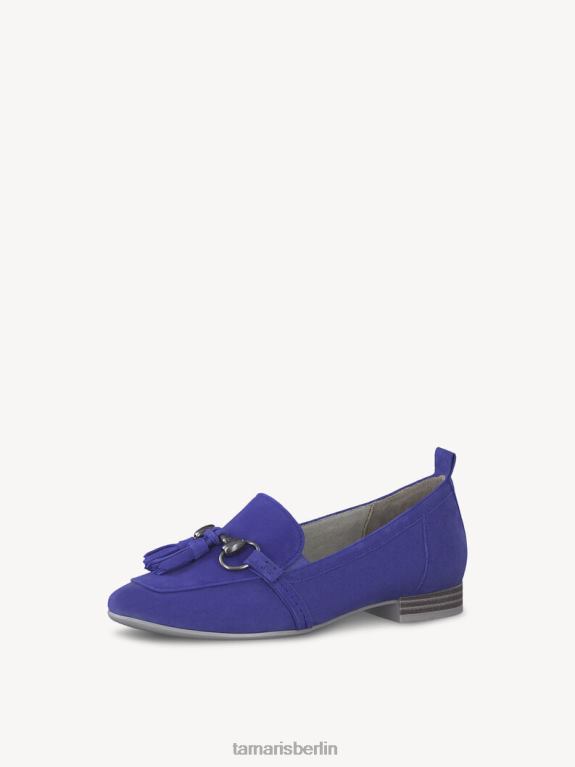 de Tamaris Frauen Lederpantoffel - Blau/Königsblau 0LHV4754 Schuhe