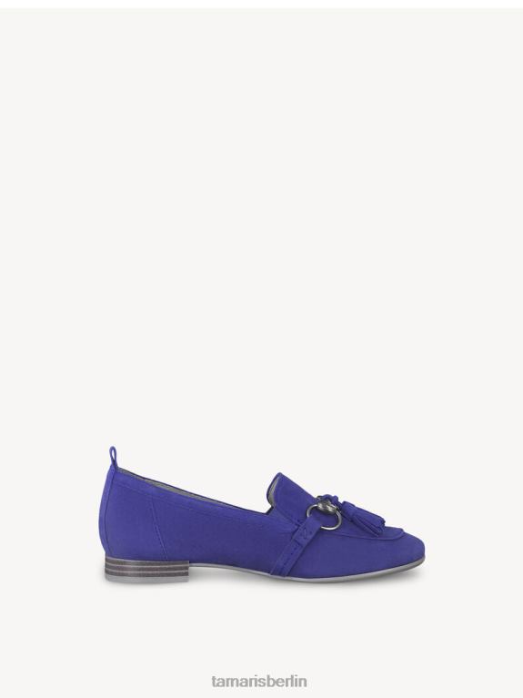 de Tamaris Frauen Lederpantoffel - Blau/Königsblau 0LHV4754 Schuhe