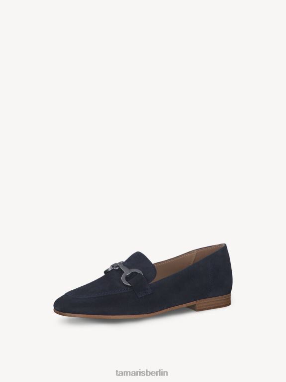 de Tamaris Frauen Lederpantoffel - Blau/Marineblau 0LHV4547 Schuhe