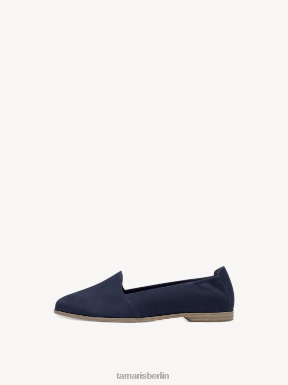 de Tamaris Frauen Lederpantoffel - Blau/Marineblau 0LHV4992 Schuhe
