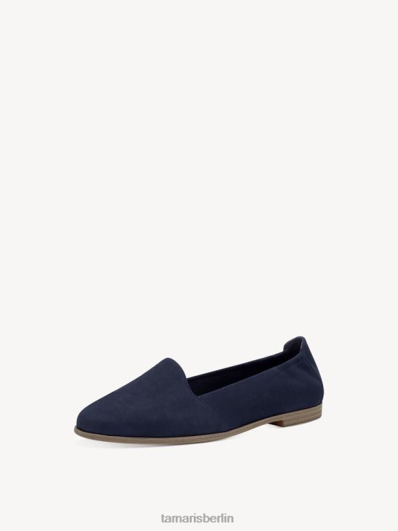 de Tamaris Frauen Lederpantoffel - Blau/Marineblau 0LHV4992 Schuhe
