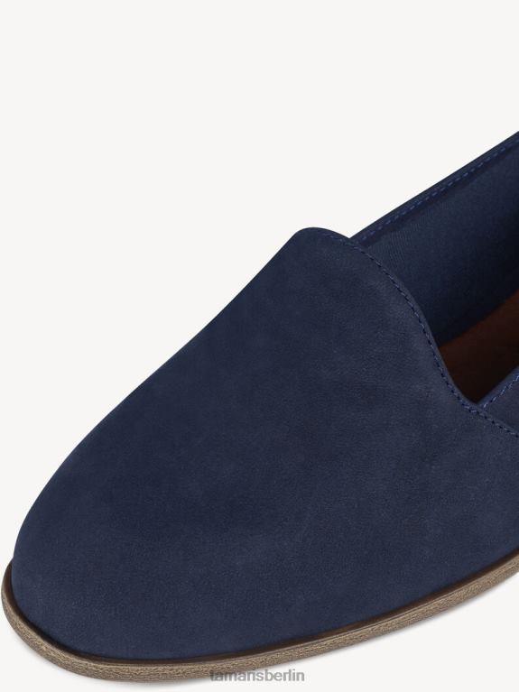 de Tamaris Frauen Lederpantoffel - Blau/Marineblau 0LHV4992 Schuhe