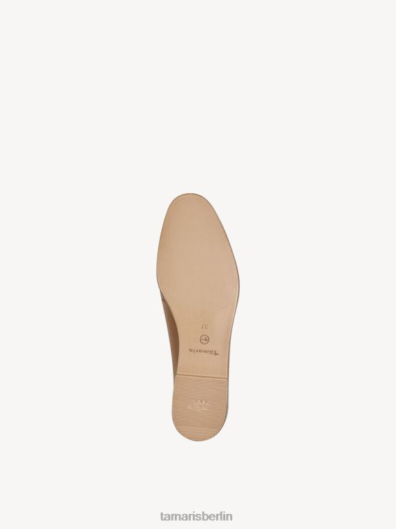 de Tamaris Frauen Lederpantoffel - Braun/Kamel 0LHV439 Schuhe