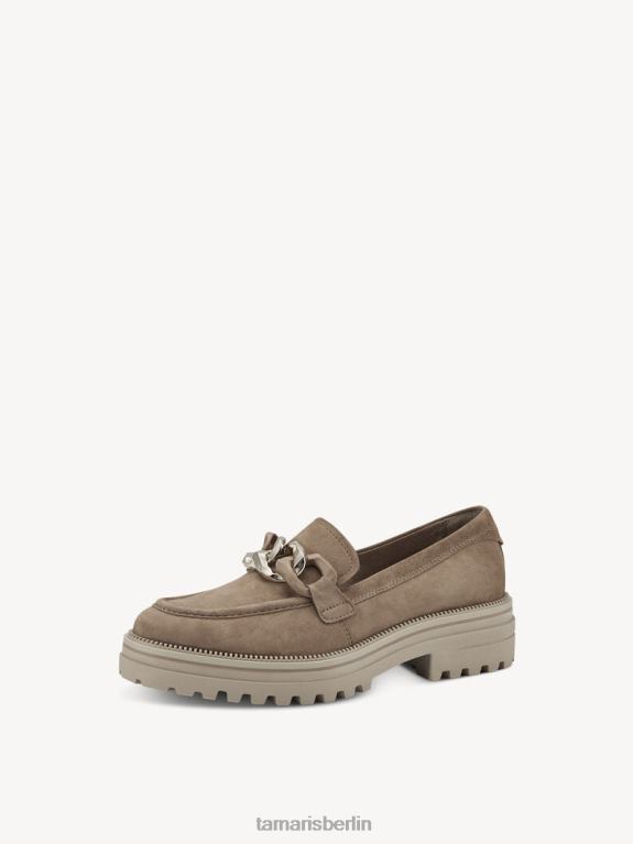 de Tamaris Frauen Lederpantoffel - Braun/Kamel 0LHV4668 Schuhe
