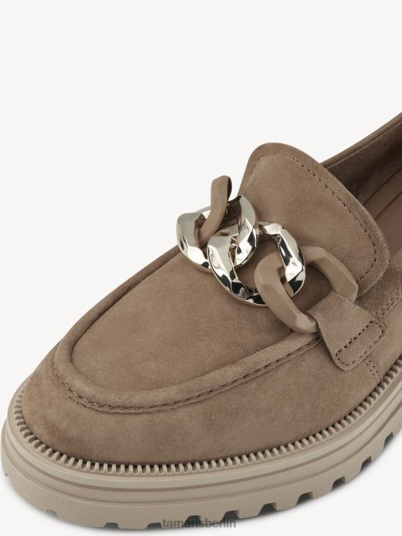 de Tamaris Frauen Lederpantoffel - Braun/Kamel 0LHV4668 Schuhe