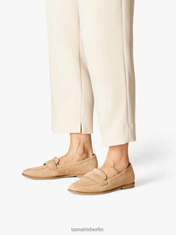 de Tamaris Frauen Lederpantoffel - Braun/Kamel 0LHV4912 Schuhe
