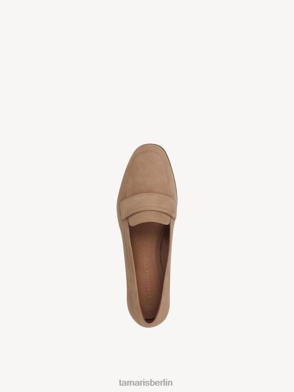 de Tamaris Frauen Lederpantoffel - Braun/Kamel 0LHV4912 Schuhe