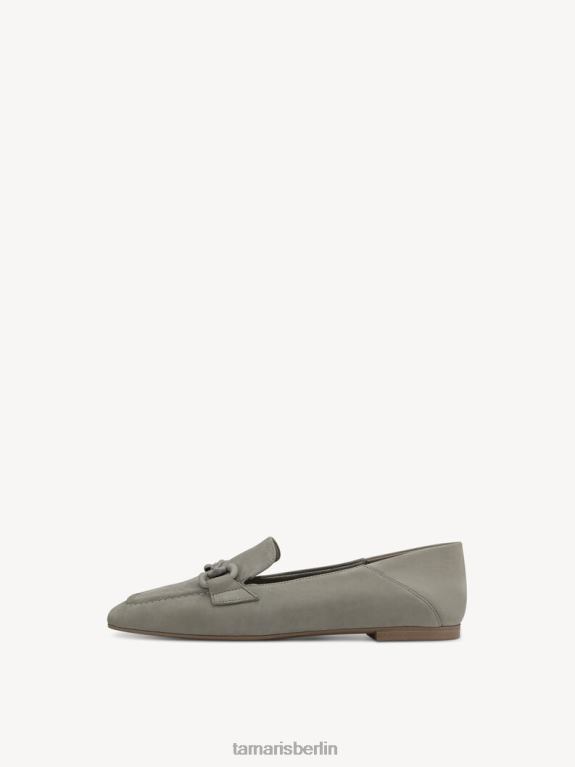 de Tamaris Frauen Lederpantoffel - Grün/Pistazie 0LHV4566 Schuhe