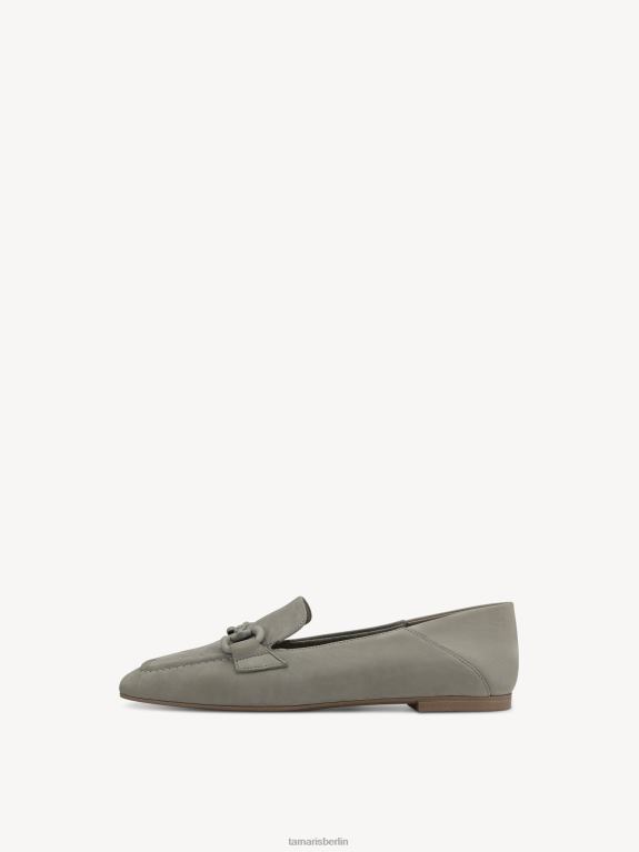 de Tamaris Frauen Lederpantoffel - Grün/Pistazie 0LHV4566 Schuhe