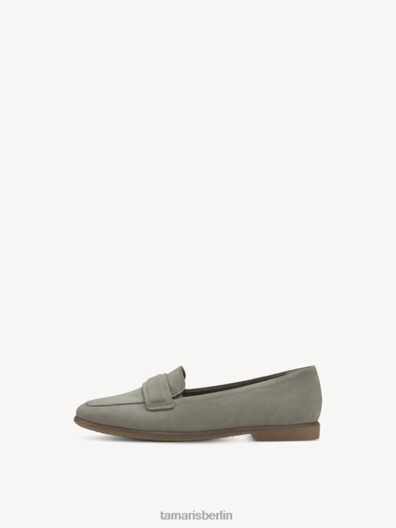 de Tamaris Frauen Lederpantoffel - Grün/Salbei 0LHV438 Schuhe