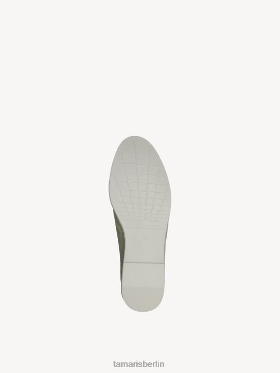 de Tamaris Frauen Lederpantoffel - Grün/Salbei 0LHV4644 Schuhe